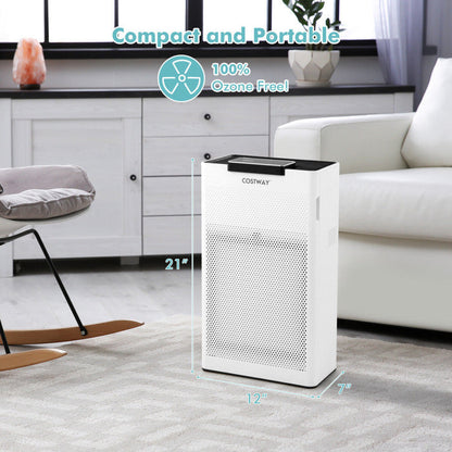 Air Purrify™ - Ozone Free Air Purifier with H13 True HEPA Filter Air Cleaner up to 1200 Sq. Ft