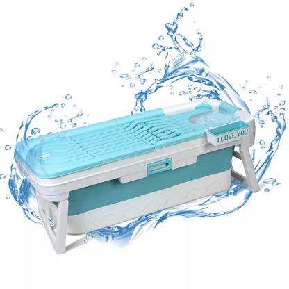 Portable Adult Foldable Bathtub Collapsible Stand Alone Spa