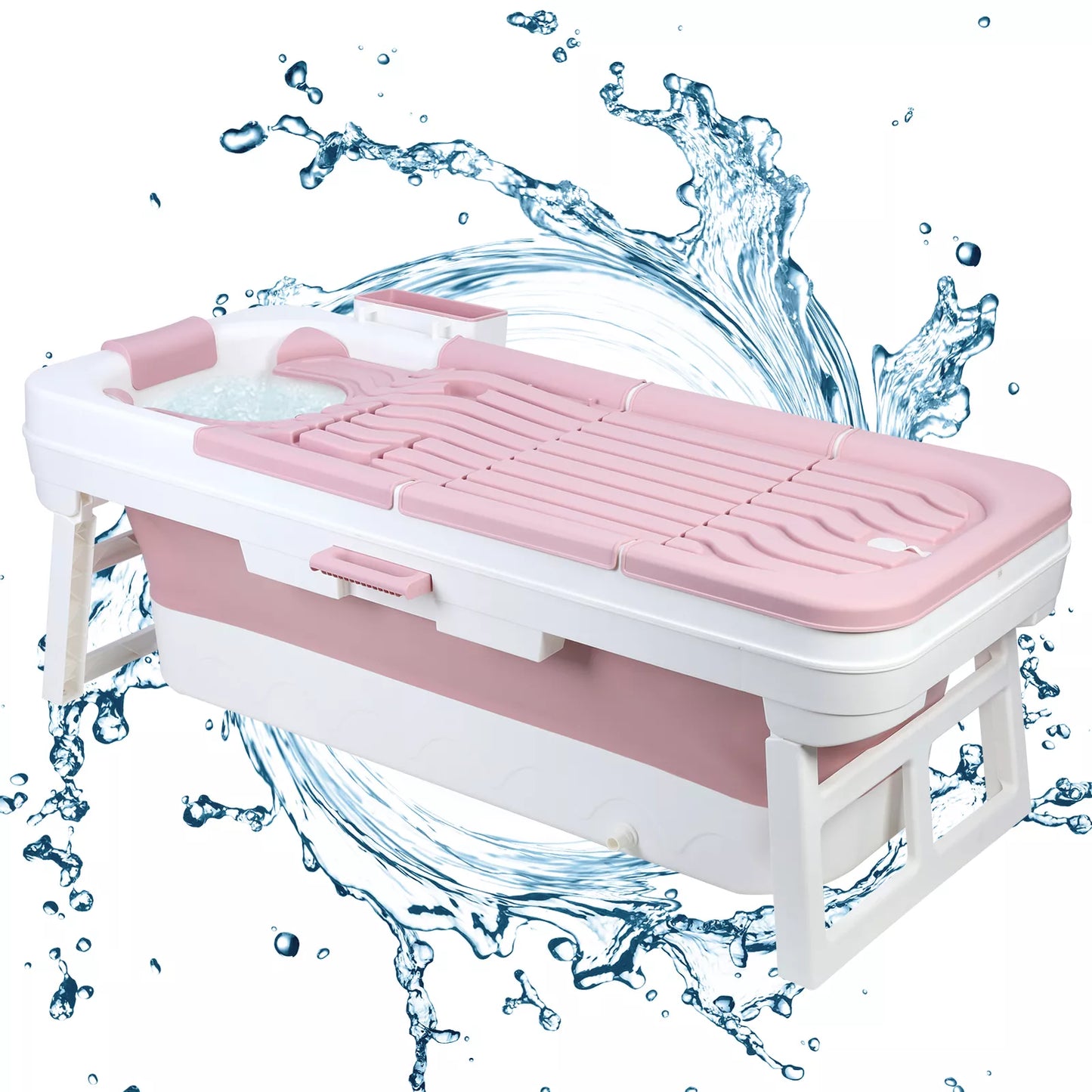 Portable Adult Foldable Bathtub Collapsible Stand Alone Spa