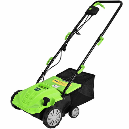 Heavy Duty Electric Lawn Power Grass Dethatcher 13" - Westfield Retailers