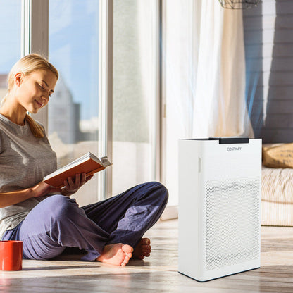 Air Purrify™ - Ozone Free Air Purifier with H13 True HEPA Filter Air Cleaner up to 1200 Sq. Ft