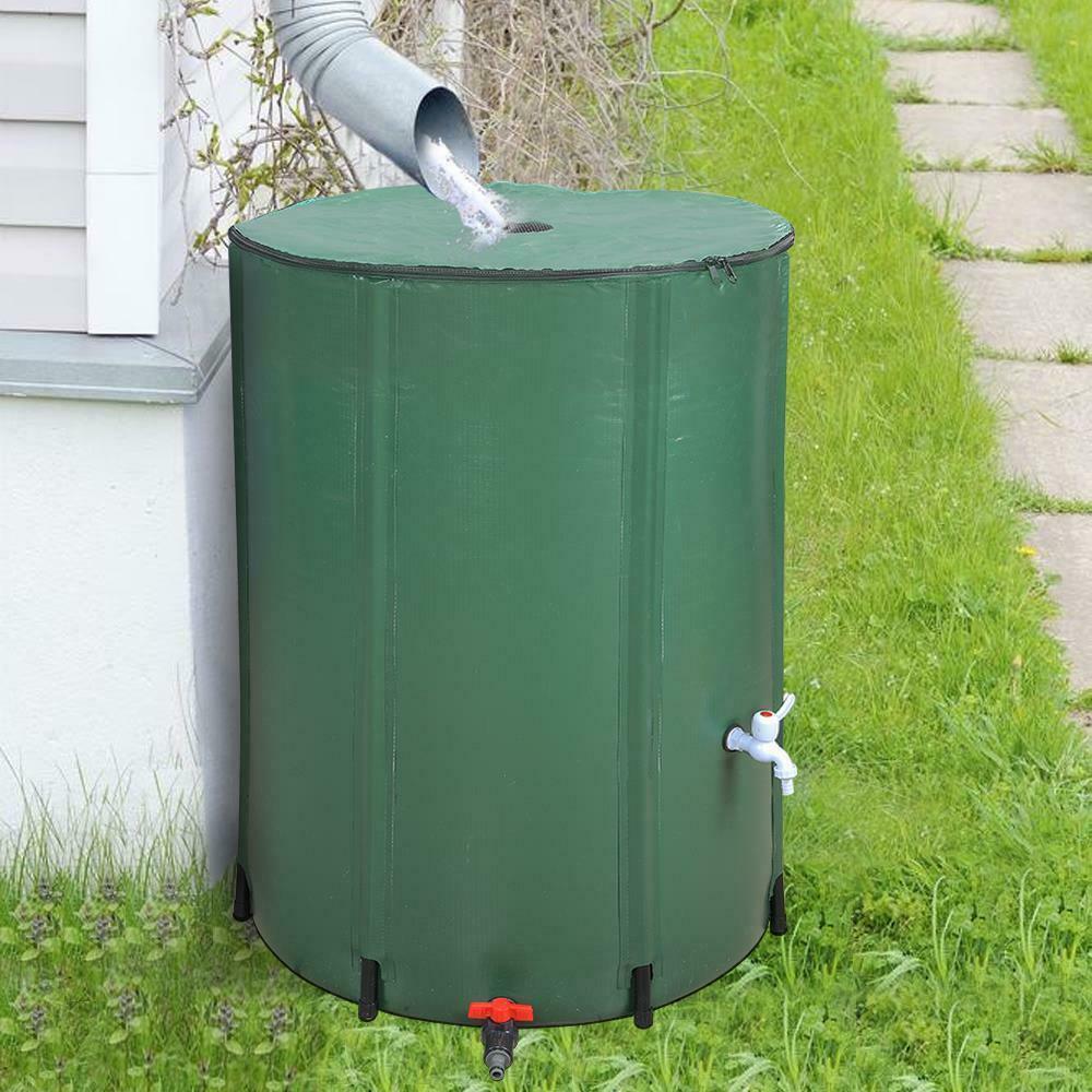 Portable Folding Rain Water Collector Barrel System 100 Gallon - Westfield Retailers