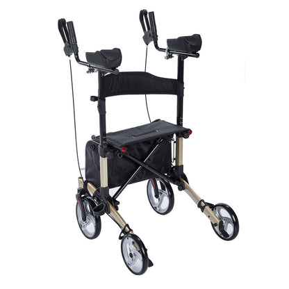 Standing Upright Rollator Senior Walker With Seat - Westfield Retailers