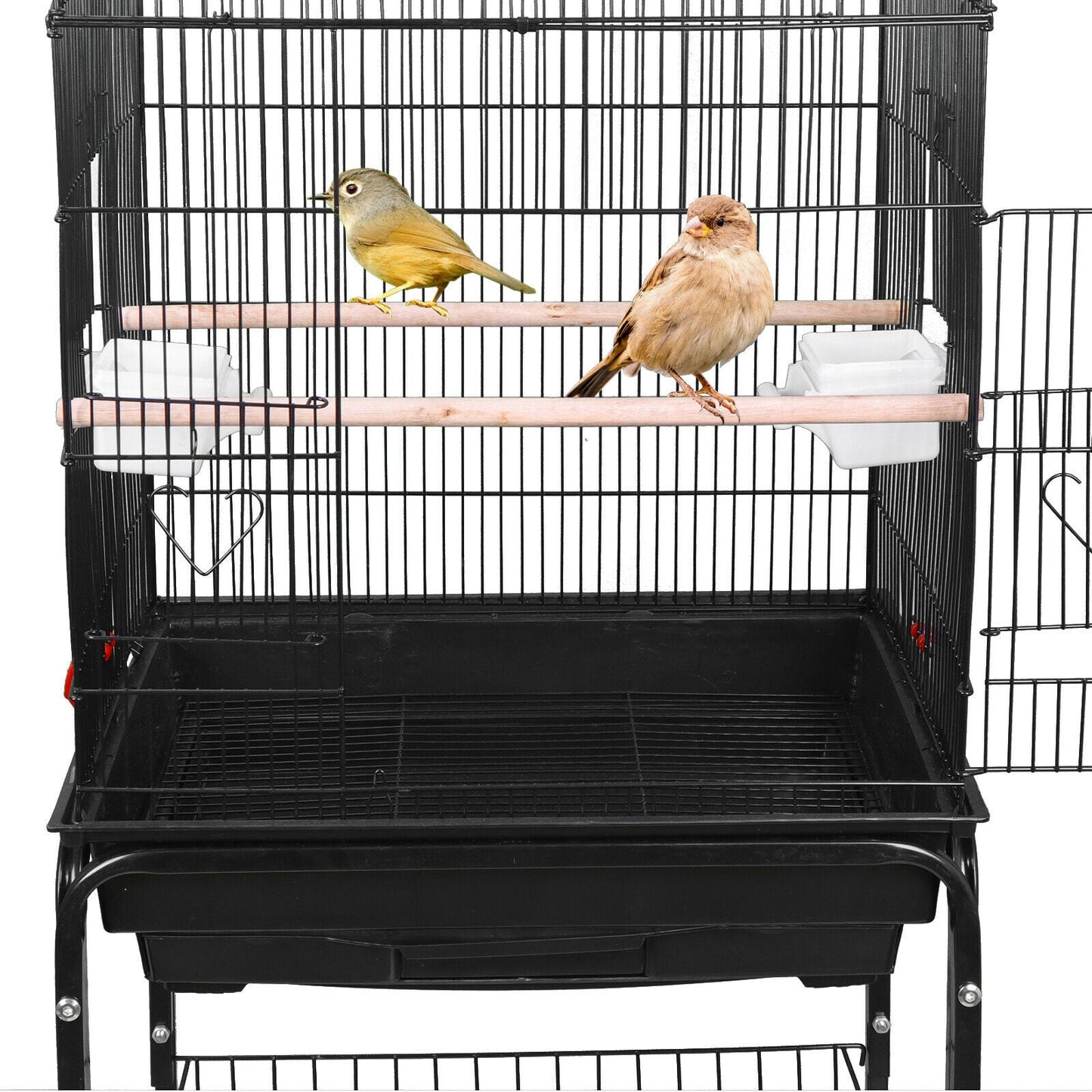 Rolling Bird Cage - Large Love Bird Cage with Stand 59'' - Westfield Retailers