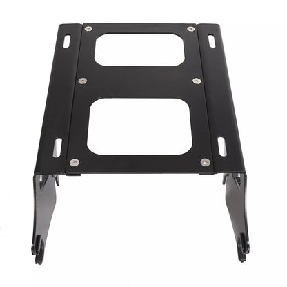 Two Up Tour Pack Mount Rack Bracket For Harley Touring Road King Glide