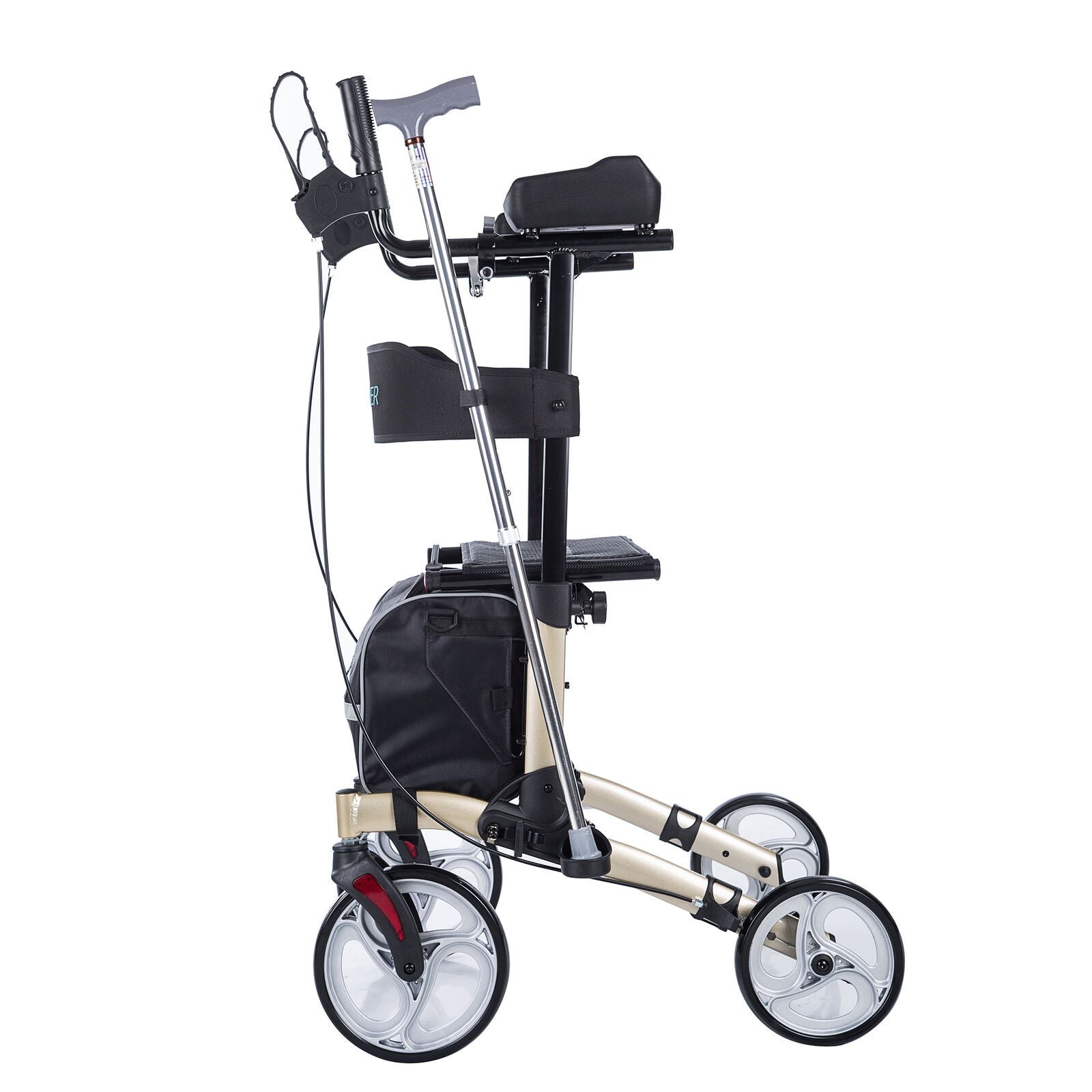 Standing Upright Rollator Senior Walker With Seat - Westfield Retailers