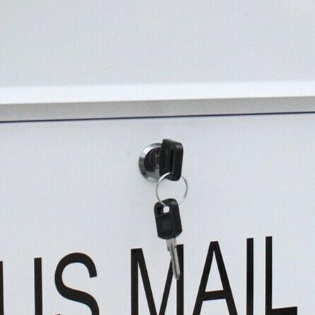 Wall Mounted Steel Locking Box Mail Box - Westfield Retailers