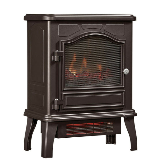 Modern Electric Freestanding Stylish Wood Stove Fireplace Heater - Westfield Retailers