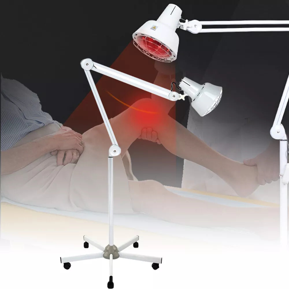 Powerful Freestanding Infrared Heat Therapy Lamp