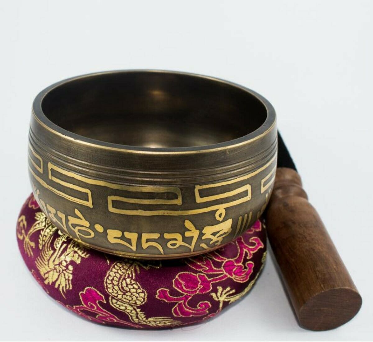 Original Tibetan Singing Bowl Set 4 " Meditation Sound Bowl made in Nepal - Westfield Retailers