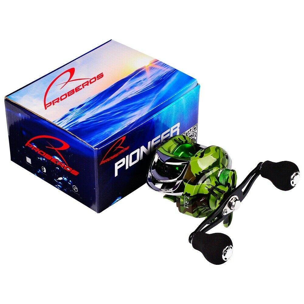 WFR Fishing Reel 7.2:1, 18+1 BB BaitCast Fishing Tackle Reel - Left / Right Handle - Westfield Retailers