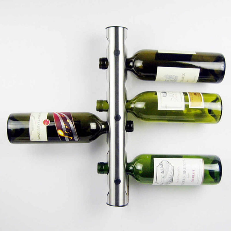 Modern Wall Mounted Hanging Wine Holder Rack - Westfield Retailers