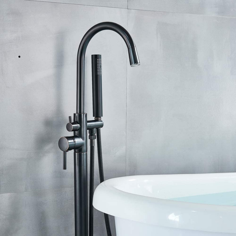 Premium Freestanding Floor Mounted Bathtub Filler Faucet - Westfield Retailers