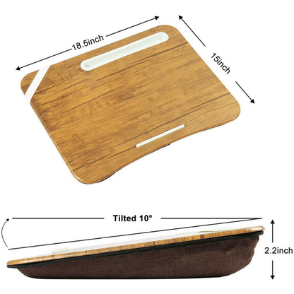 Premium Portable Wooden Laptop Lap Desk - Westfield Retailers