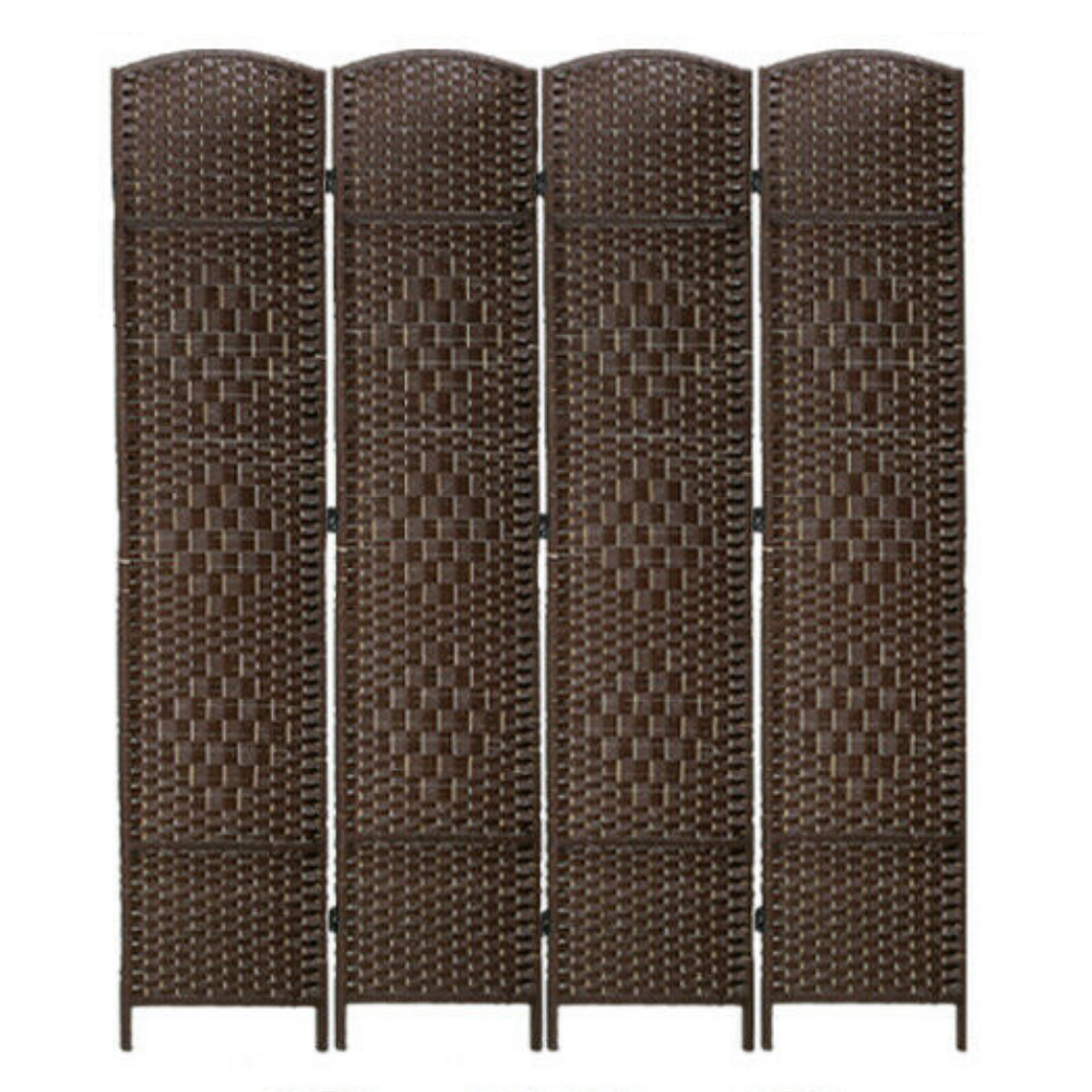 Modern Wooden 4-Panel Folding Room Divider Partition Screen - Westfield Retailers