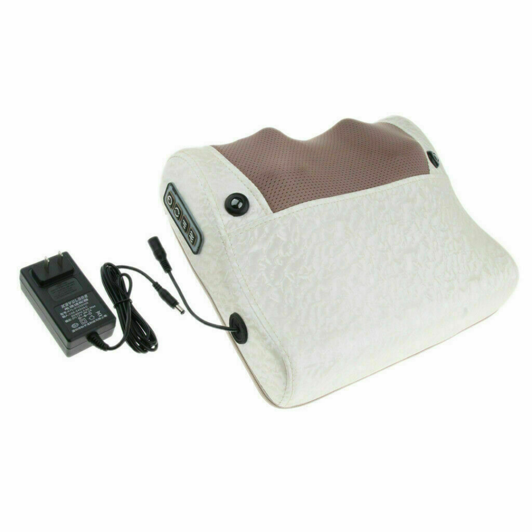 Premium Heated Electric Neck Shiatsu Massage Pillow - Westfield Retailers