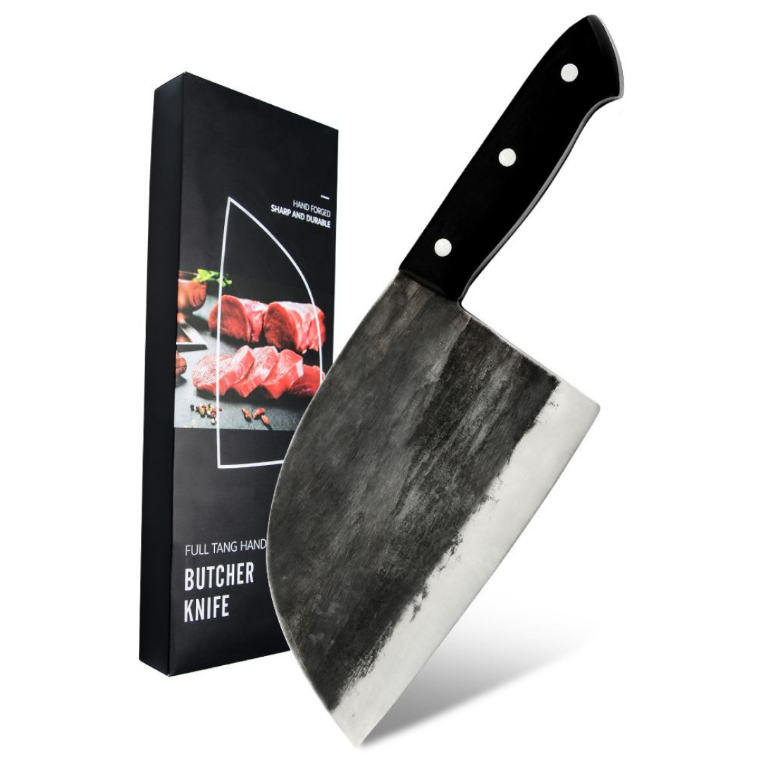 Hand Forged Serbian Meat & Vegetable Cleaver Knife - Westfield Retailers