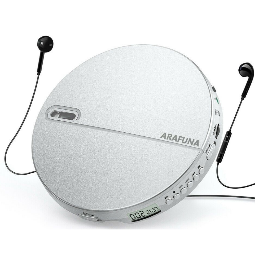 Small Portable Compact Personal CD Player With Headphones - Westfield Retailers