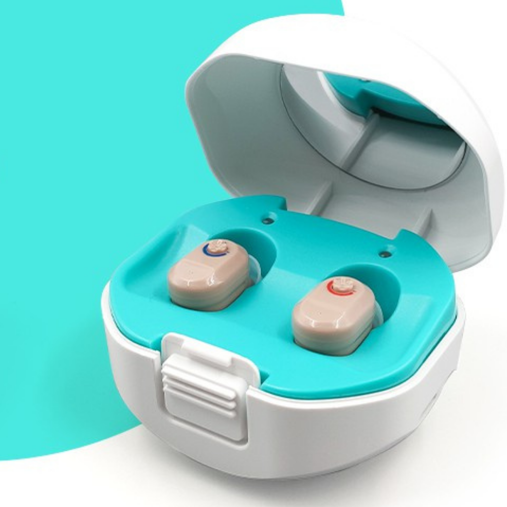 Premium Small Digital Rechargeable Sound Hearing Aids Set - Westfield Retailers