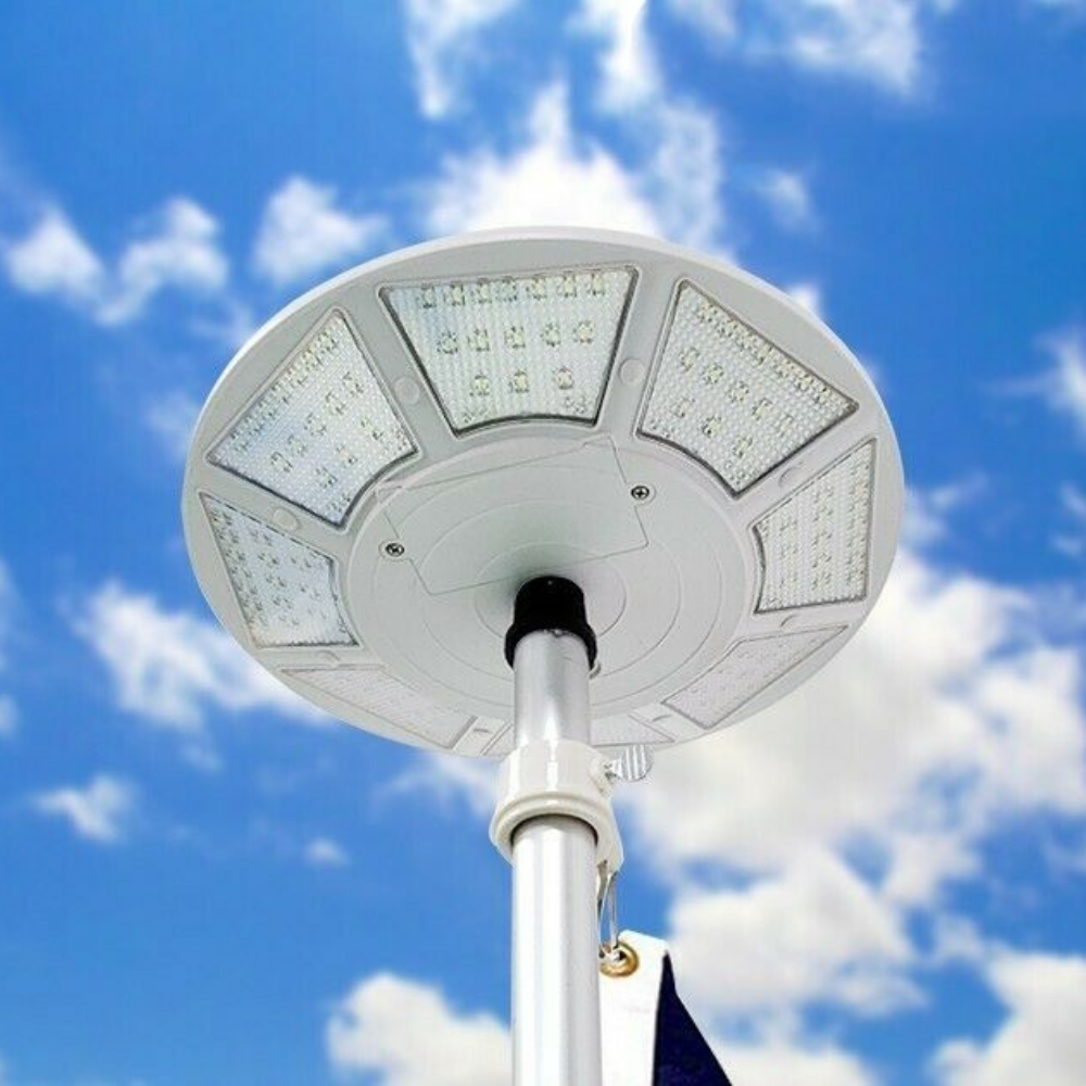 Powerful Solar Powered Flagpole LED Light - Westfield Retailers