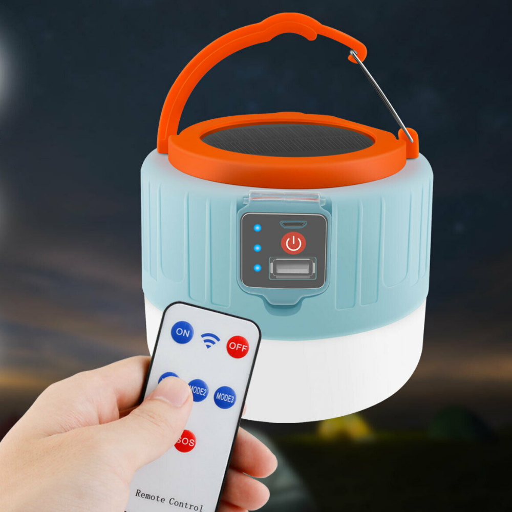Rechargeable Solar LED Outdoor Camping Lantern Light - Westfield Retailers