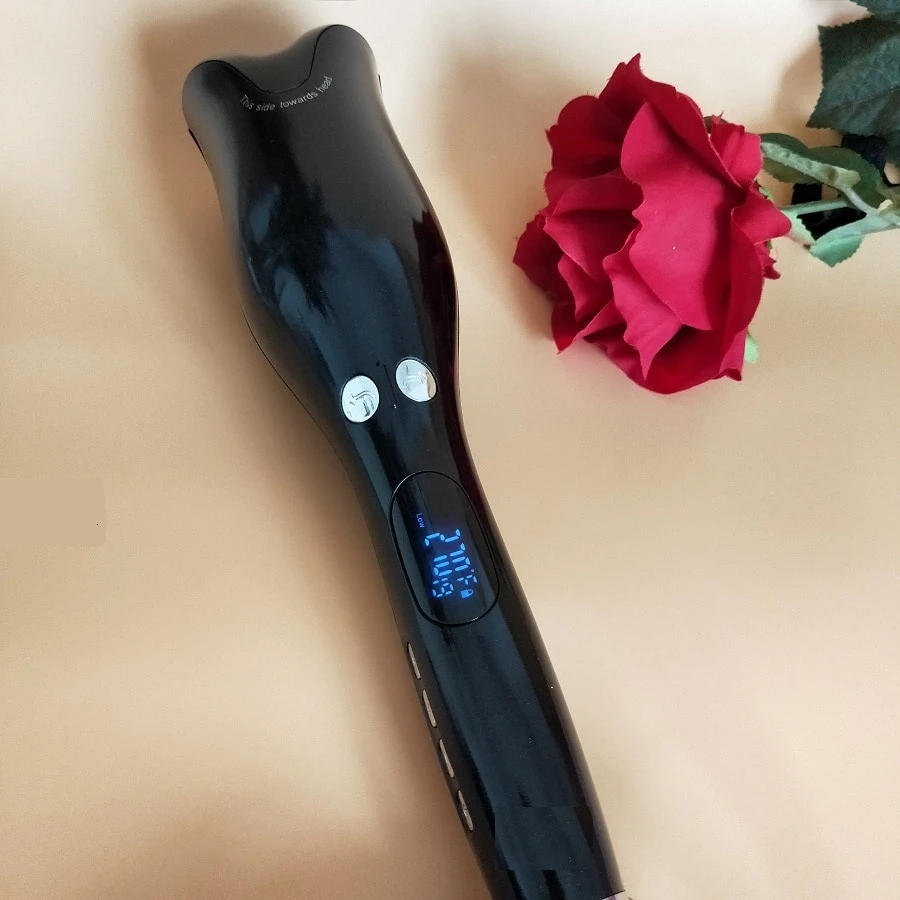 Premium Hair Curler Automatic Rotating Curling Iron Wand - Westfield Retailers