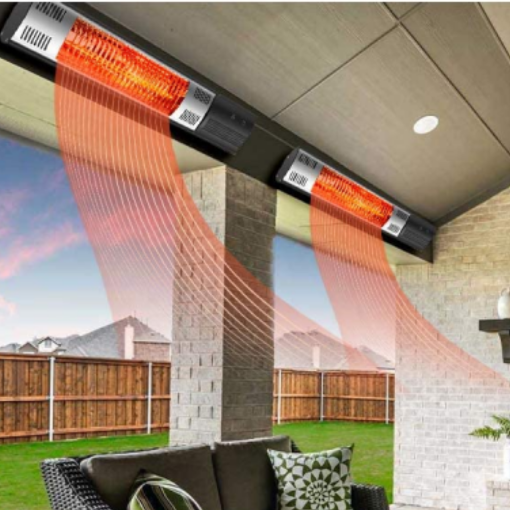 Outdoor Wall Mounted Infrared Electric Patio Heater - Westfield Retailers