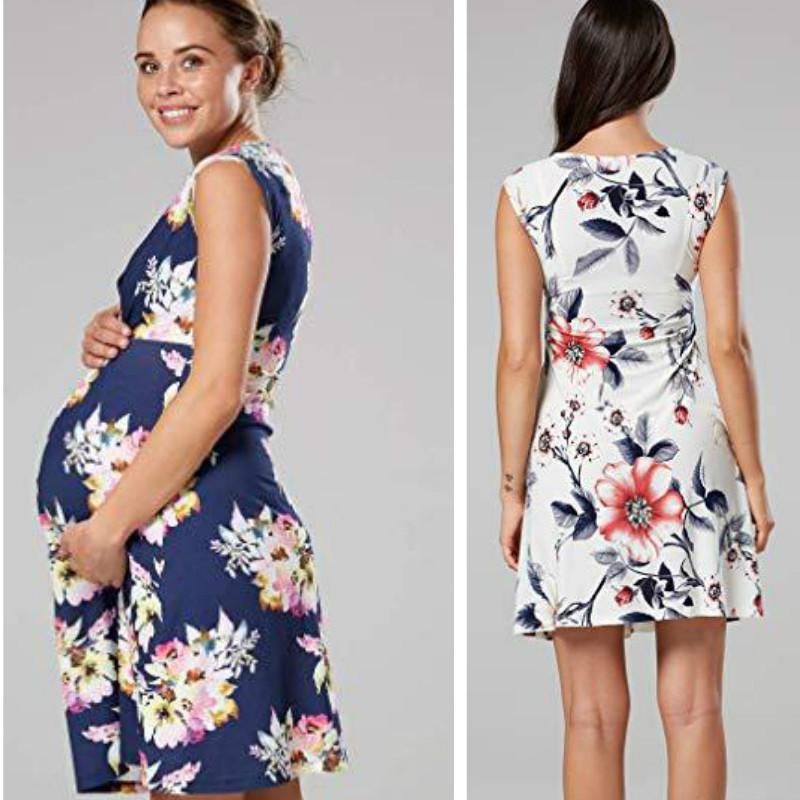 Trending Floral Maternity Dress - Baby Bump & Breast Feeding - Westfield Retailers