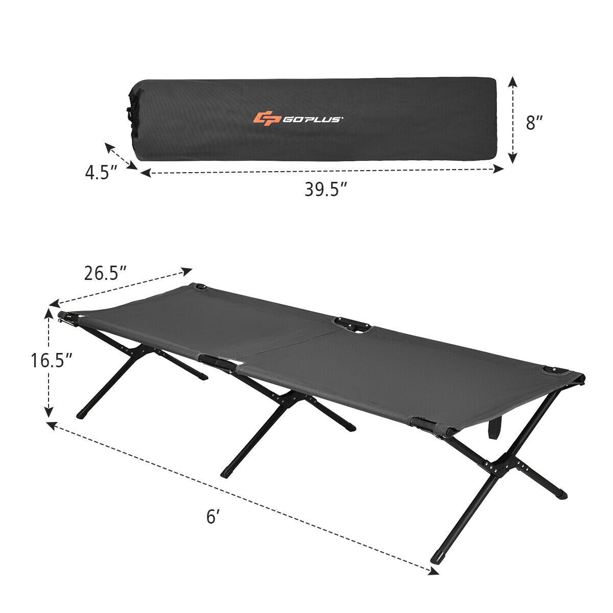 Folding Camping Cot for Kids and Adults - Westfield Retailers