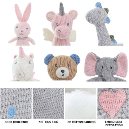 Knitted Animal Plush - Westfield Retailers