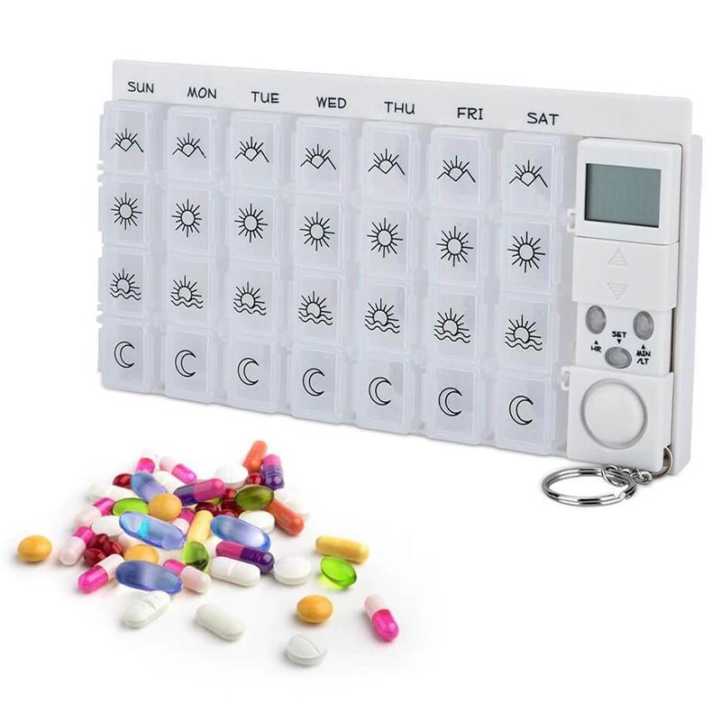 Automatic Pill Case Organizer Alarm Clock - Westfield Retailers