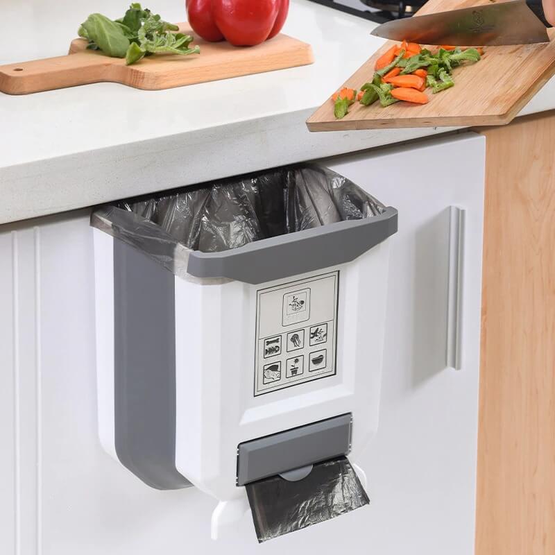 Folding Trash Can Kitchen Car Trash Can - Westfield Retailers