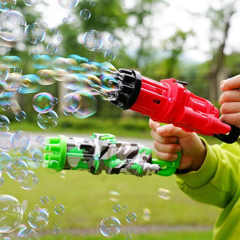 Electric Automatic Gatling Bubble Gun - Westfield Retailers