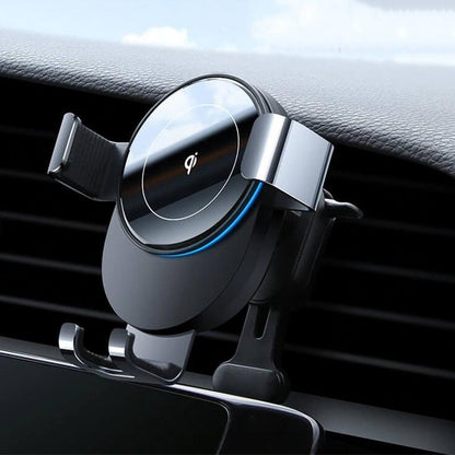 Car Phone Holder Fast Wireless Charger - Westfield Retailers