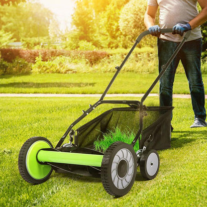 16in Manual Reel Garden Lawn Mower - Westfield Retailers