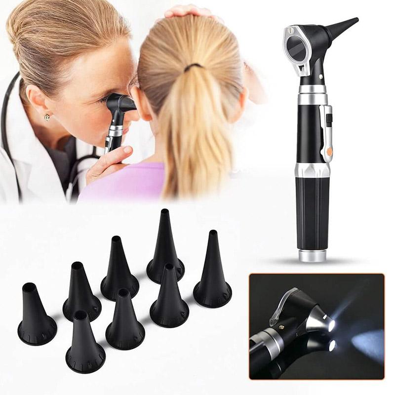 Professional Medical Otoscope Set with 8 Tips - Westfield Retailers