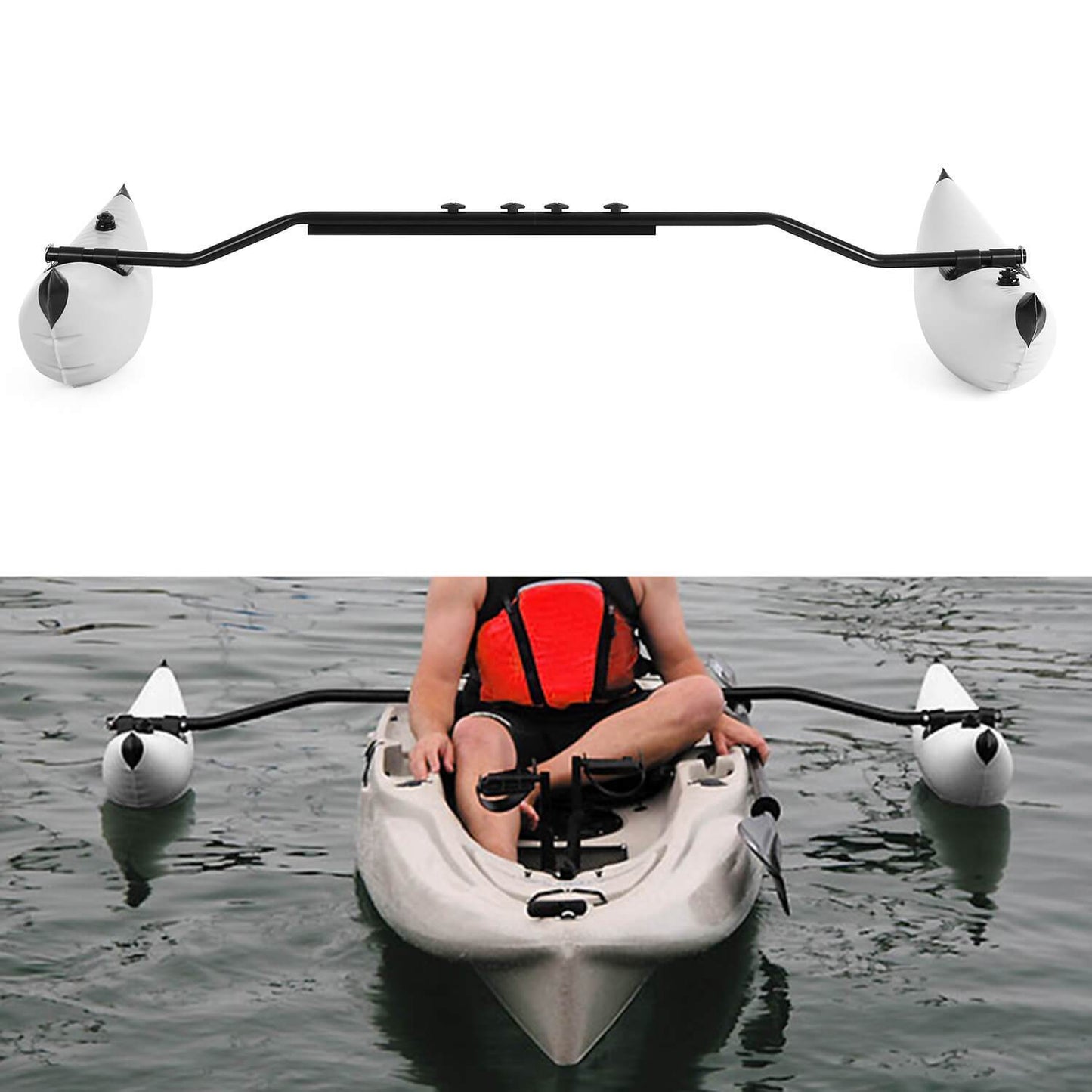 Heavy Duty Canoe / Kayak Inflatable Outrigger Kit - Westfield Retailers