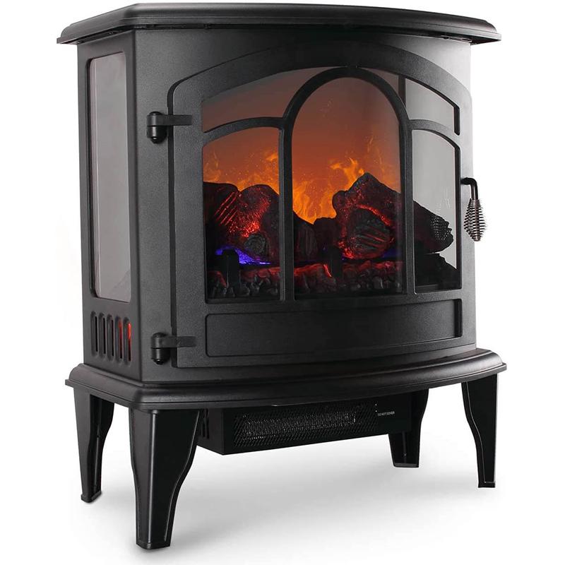 Portable Electric Fireplace Space Heater 1400W - Westfield Retailers