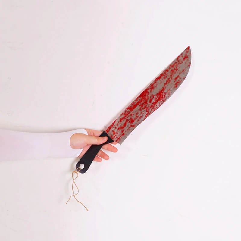 Halloween Hanging Plastic Bloody Knife Set - Westfield Retailers