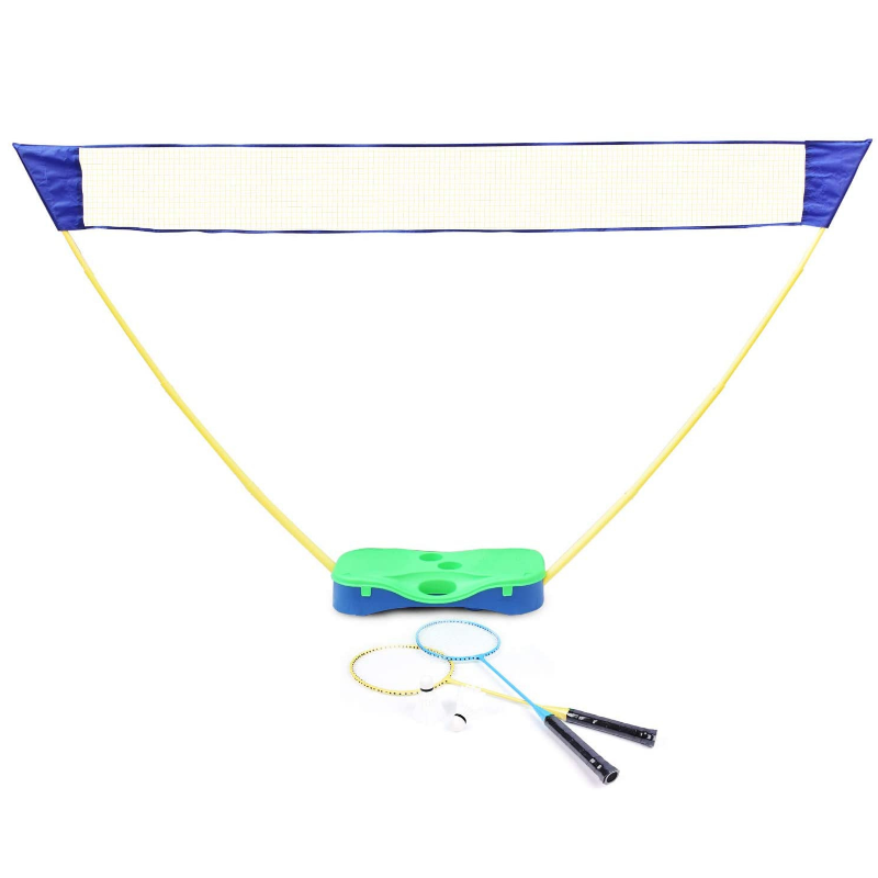 Premium Portable Badminton Net Set With Birdies - Westfield Retailers