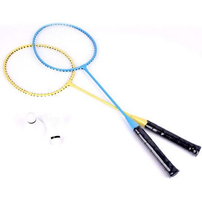 Premium Portable Badminton Net Set With Birdies - Westfield Retailers