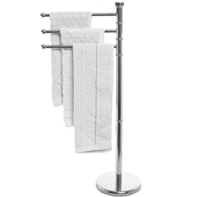 Free Standing Bathroom Towel Drying Rack Stainless Steel - Westfield Retailers