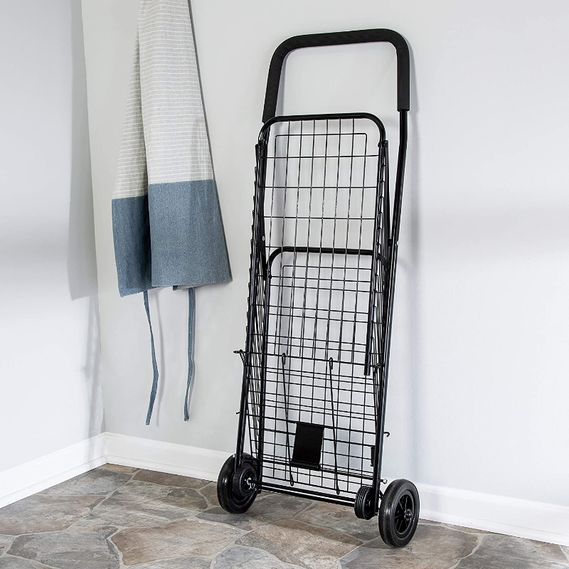 Portable Folding Personal Grocery Shopping Cart With Wheels - Westfield Retailers