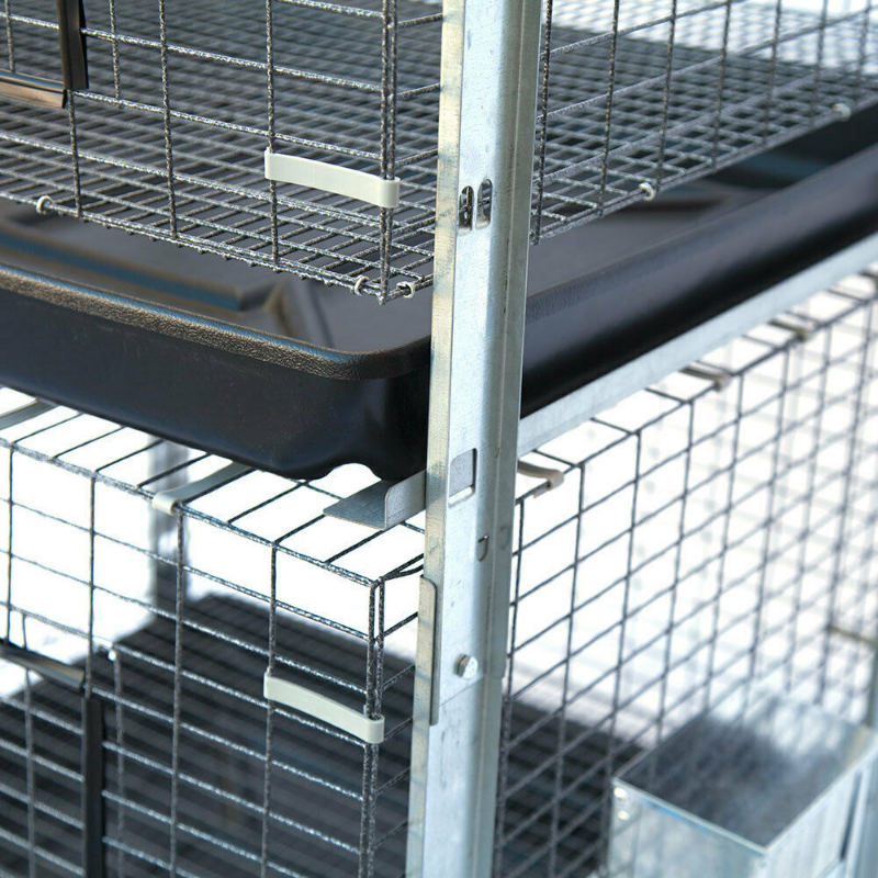 Large Indoor Wire Rabbit Home Cage 24.4" - Westfield Retailers