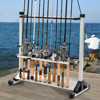 Portable Large Fishing Rod Holder Storage Rack - Westfield Retailers