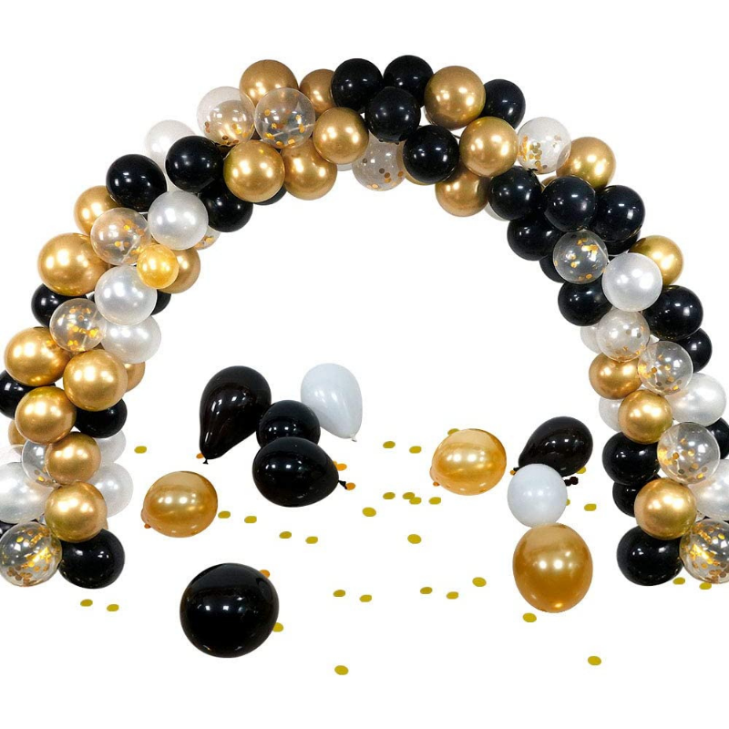 Gold Balloon Arch Garland Stand Kit 120pcs - Westfield Retailers