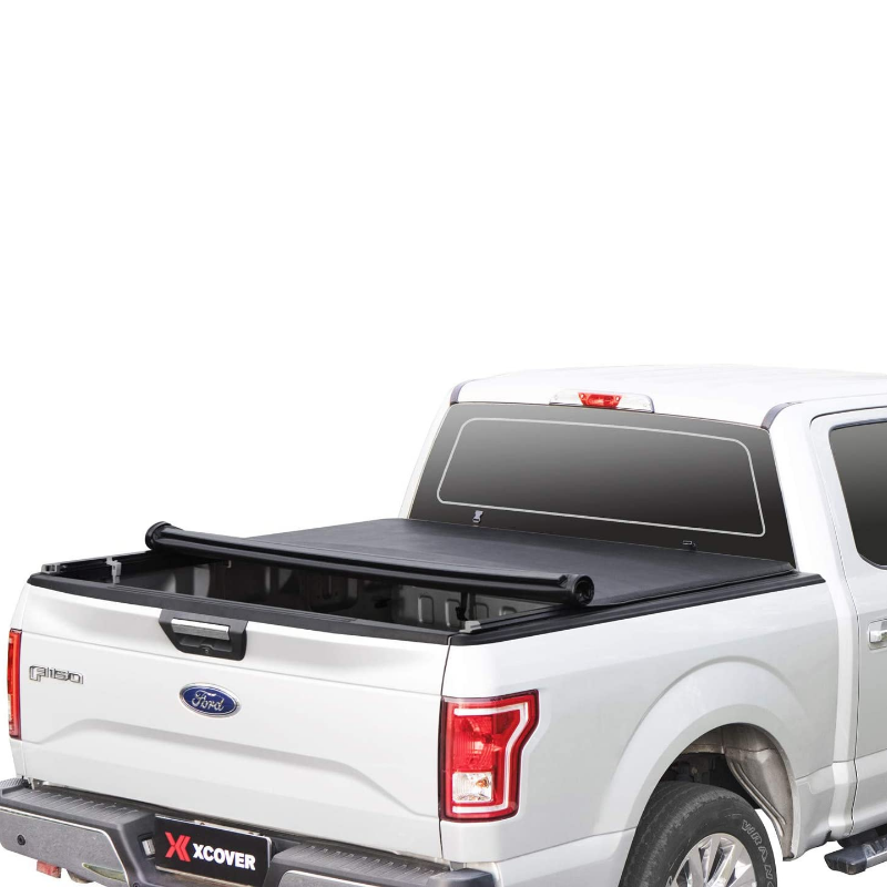 Retractable Pickup Truck Roll Up Tonneau Tri Fold Bed Cover 5.6 FT - Westfield Retailers