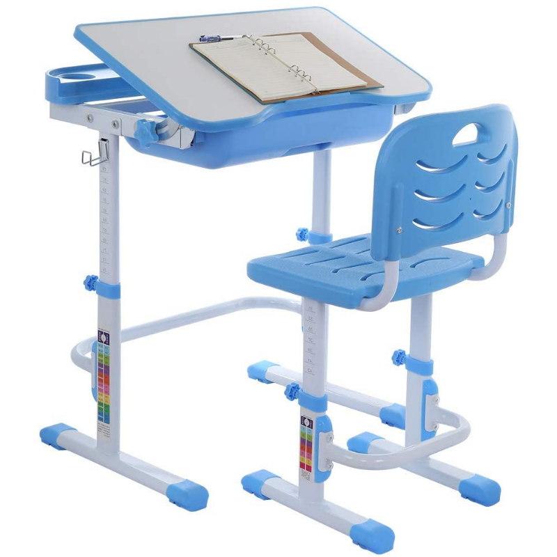Interactive Kids Adjustable Large Study Desk And Chair Set - Westfield Retailers