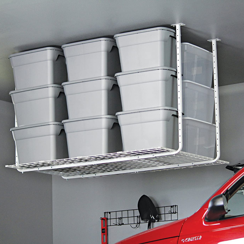 Overhead Hanging Garage Roof Ceiling Storage Rack - Westfield Retailers