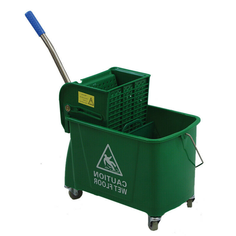 Large Commercial/Home Mop Bucket With Wringer 24 Qt - Westfield Retailers
